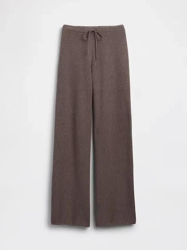 CashSoft-Pullover-Hose mit Shaker-Stitch-Muster