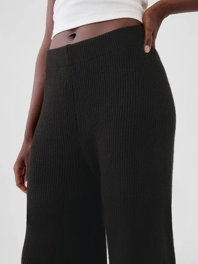 CashSoft-Pullover-Hose mit Shaker-Stitch-Muster