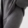 CashSoft-Pullover-Hose mit Shaker-Stitch-Muster