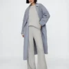 CashSoft-Pullover-Hose mit Zopfmuster