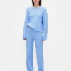 CashSoft-Pullover-Hose mit Zopfmuster