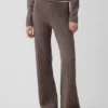 CashSoft-Pullover-Hose mit Zopfmuster
