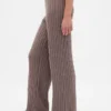 CashSoft-Pullover-Hose mit Zopfmuster