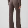 CashSoft-Pullover-Hose mit Zopfmuster