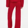 CashSoft-Pullover-Hose mit Zopfmuster