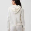 CashSoft-Pullover – Kurzer Kapuzenpullover mit Reißverschluss