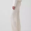 CashSoft-Pullover mit lockerem Zopfmuster als Hose