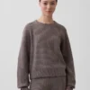 CashSoft-Pullover mit lockerer Shaker-Strickoptik