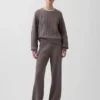 CashSoft-Pullover mit lockerer Shaker-Strickoptik