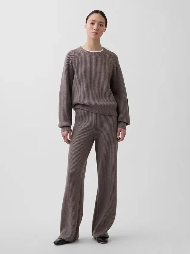 CashSoft-Pullover mit lockerer Shaker-Strickoptik
