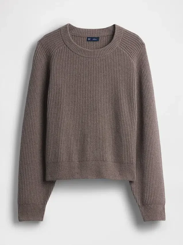 CashSoft-Pullover mit lockerer Shaker-Strickoptik