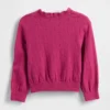 CashSoft-Pullover mit Pointelle-Muster für Baby & Kleinkind