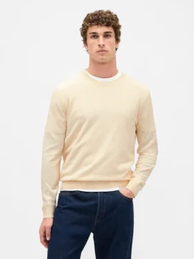 CashSoft-Pullover mit Rundhalsausschnitt