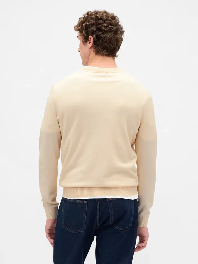 CashSoft-Pullover mit Rundhalsausschnitt