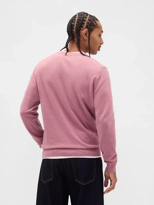 CashSoft-Pullover mit Rundhalsausschnitt