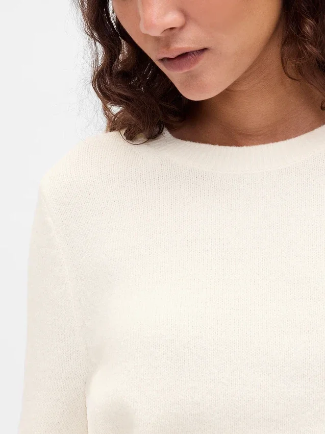 CashSoft-Pullover mit Rundhalsausschnitt