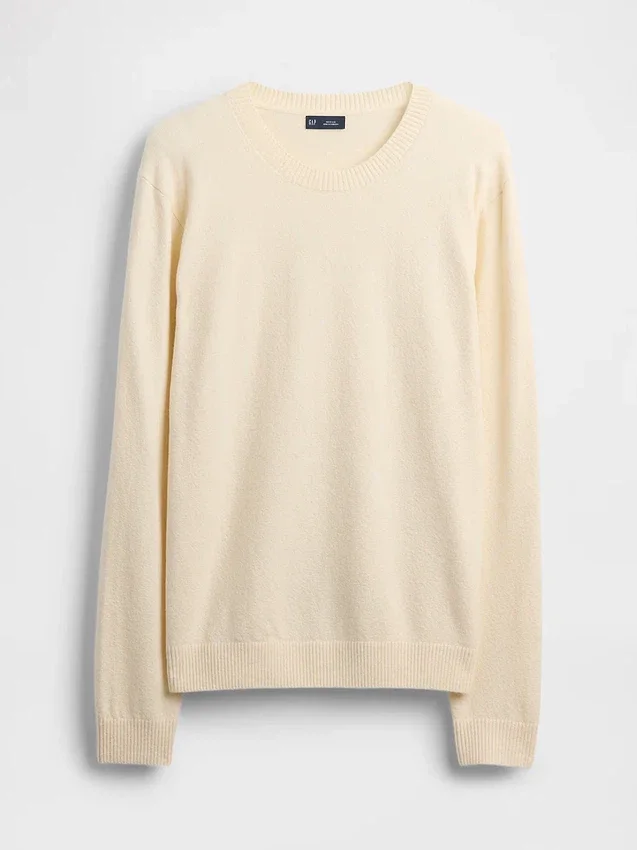 CashSoft-Pullover mit Rundhalsausschnitt