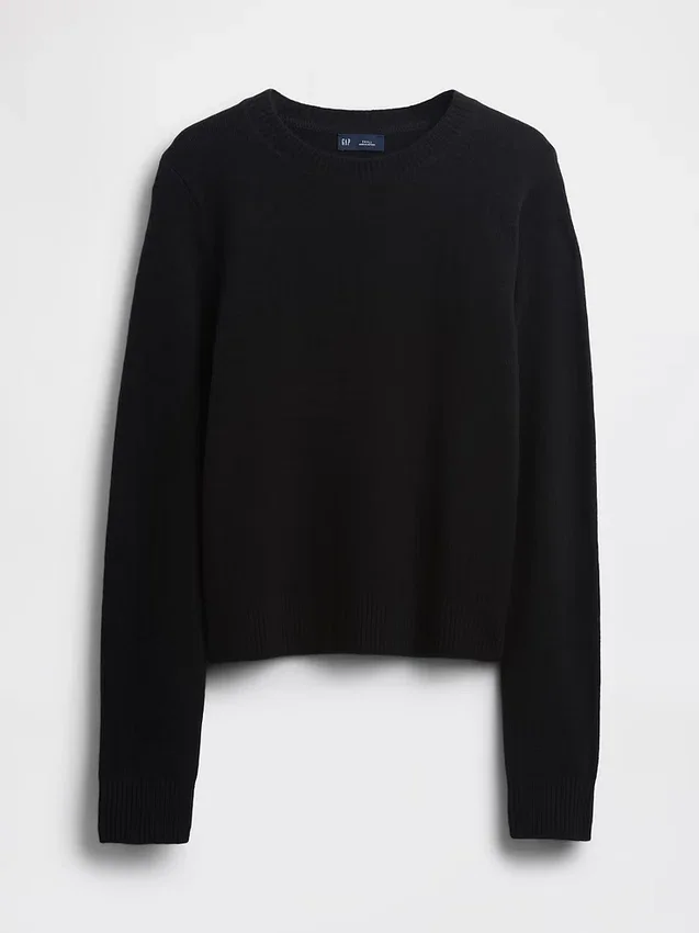 CashSoft-Pullover mit Rundhalsausschnitt