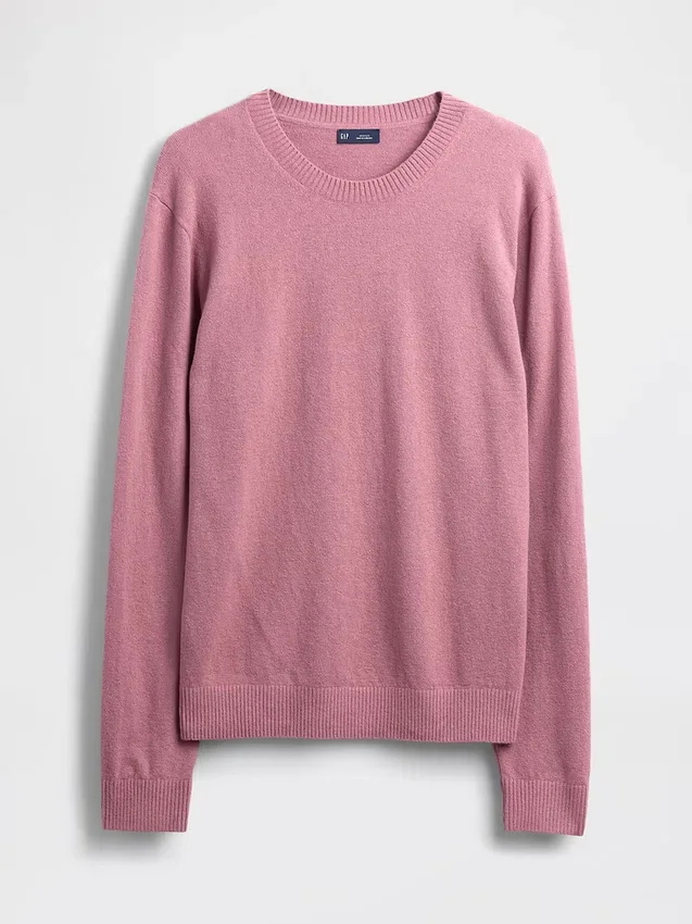 CashSoft-Pullover mit Rundhalsausschnitt