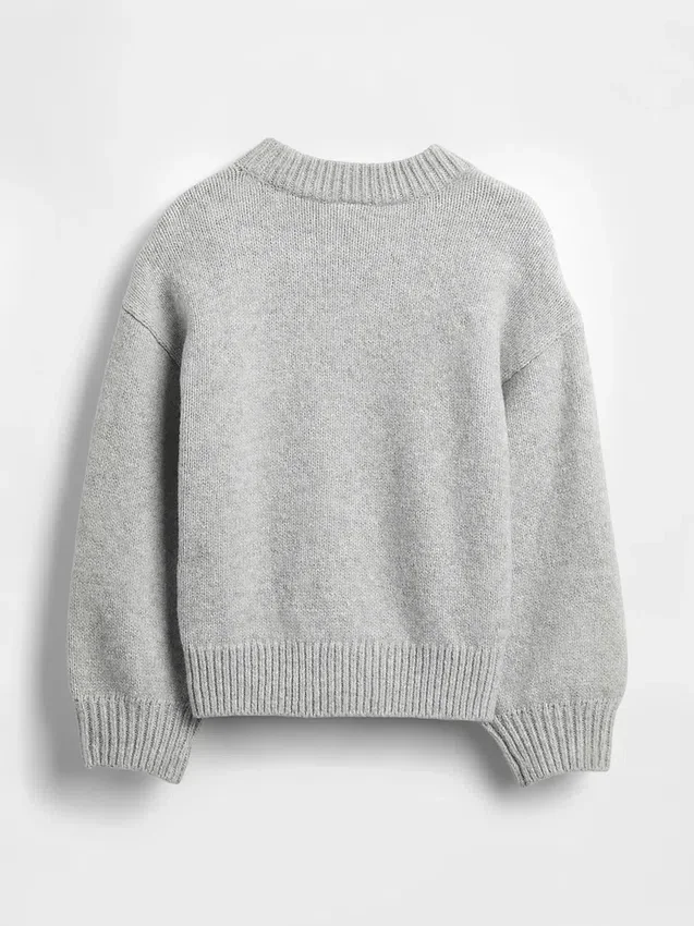 CashSoft-Pullover mit Schleife für Baby & Kleinkind