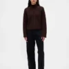 CashSoft-Pullover mit Shaker-Stich und Rollkragen