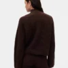 CashSoft-Pullover mit Shaker-Stich und Rollkragen