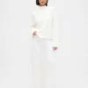 CashSoft-Pullover mit Shaker-Stich und Rollkragen