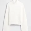 CashSoft-Pullover mit Shaker-Stich und Rollkragen
