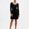 CashSoft-Rippen-Mini-Pullover-Kleid