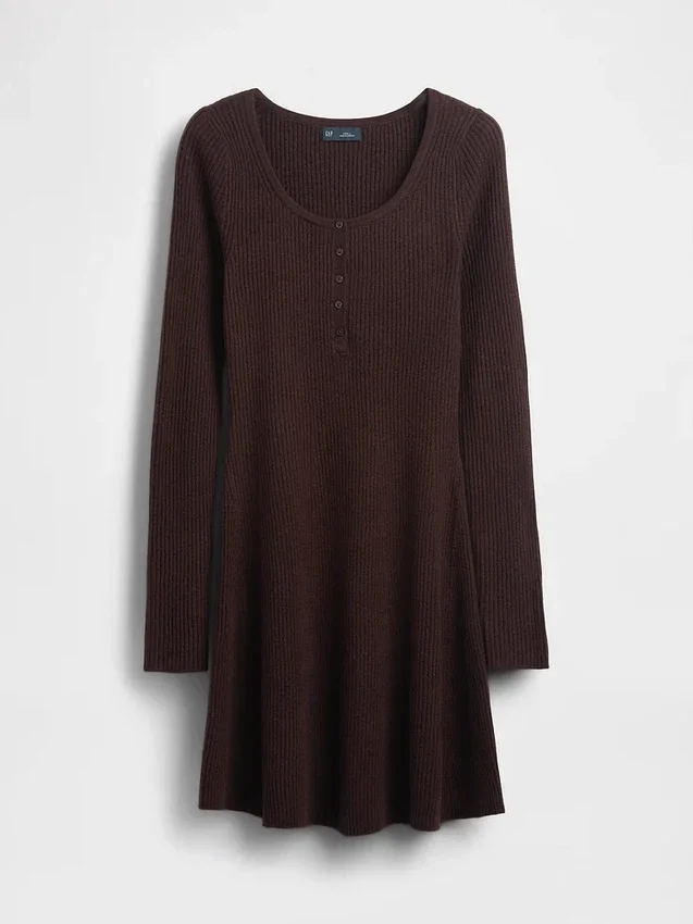 CashSoft-Rippen-Mini-Pullover-Kleid