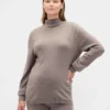 CashSoft-Rollkragen-Pullover für Umstandsmode