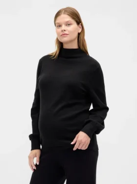 CashSoft-Rollkragen-Pullover für Umstandsmode