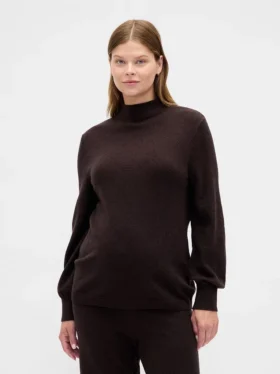 CashSoft-Rollkragen-Pullover für Umstandsmode