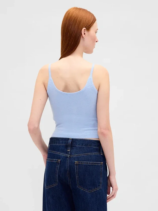 CashSoft Stretch-Crop-Tanktop