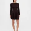 CashSoft Stretch-Mini-Pullover-Kleid