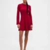 CashSoft Stretch-Mini-Pullover-Kleid