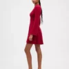 CashSoft Stretch-Mini-Pullover-Kleid