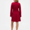CashSoft Stretch-Mini-Pullover-Kleid