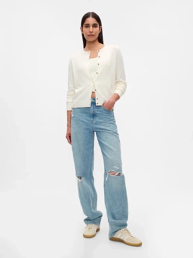 CashSoft-Strickjacke