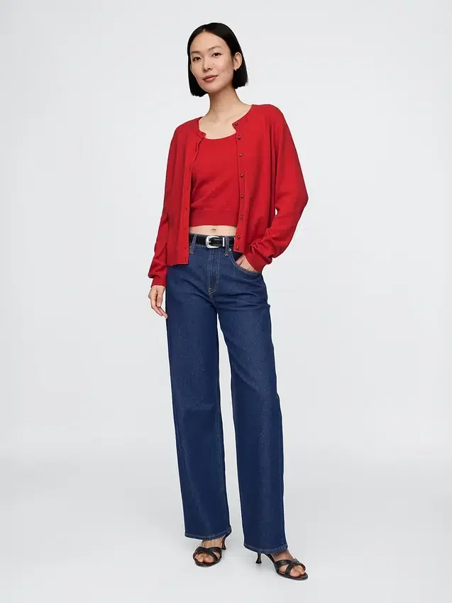 CashSoft-Strickjacke