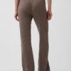 CashSoft-Strickpullover mit Zopfmuster und Bootcut-Hose