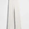 CashSoft-Strickpullover mit Zopfmuster und Bootcut-Hose