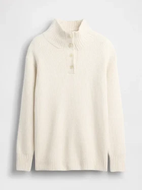 CashSoft-Umstandsmode-Pullover mit Stehkragen