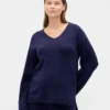 CashSoft-Umstandsmode-Pullover mit V-Ausschnitt