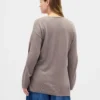 CashSoft-Umstandsmode-Pullover mit V-Ausschnitt