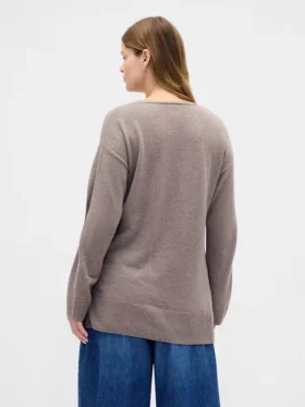 CashSoft-Umstandsmode-Pullover mit V-Ausschnitt