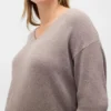 CashSoft-Umstandsmode-Pullover mit V-Ausschnitt