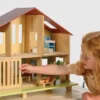 Cedar Chalet Puppenhaus
