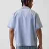 Chambray-Resort-Hemd