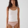 Cheeky-Bikini aus Spitze